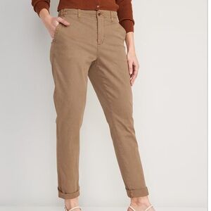 Old Navy high waisted chino pants